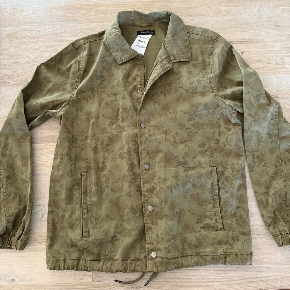 Treasure & Bond Green Military Field Jacket